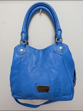 Marc by Marc Jacobs Classic Q Fran Leather Tote | Cobalt Blue